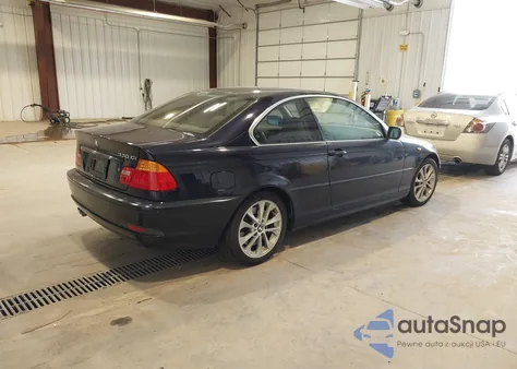 2004 BMW 330Ci z USA, uszkodzony, nr VIN WBABD53414PL10595